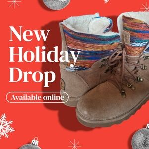 BearPaw Multicolor Ankle Boots
